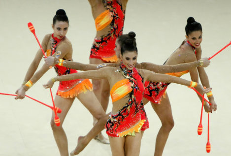 El equipo español de gimnasia rítmica protagonizará el anuncio navideño de Freixenet