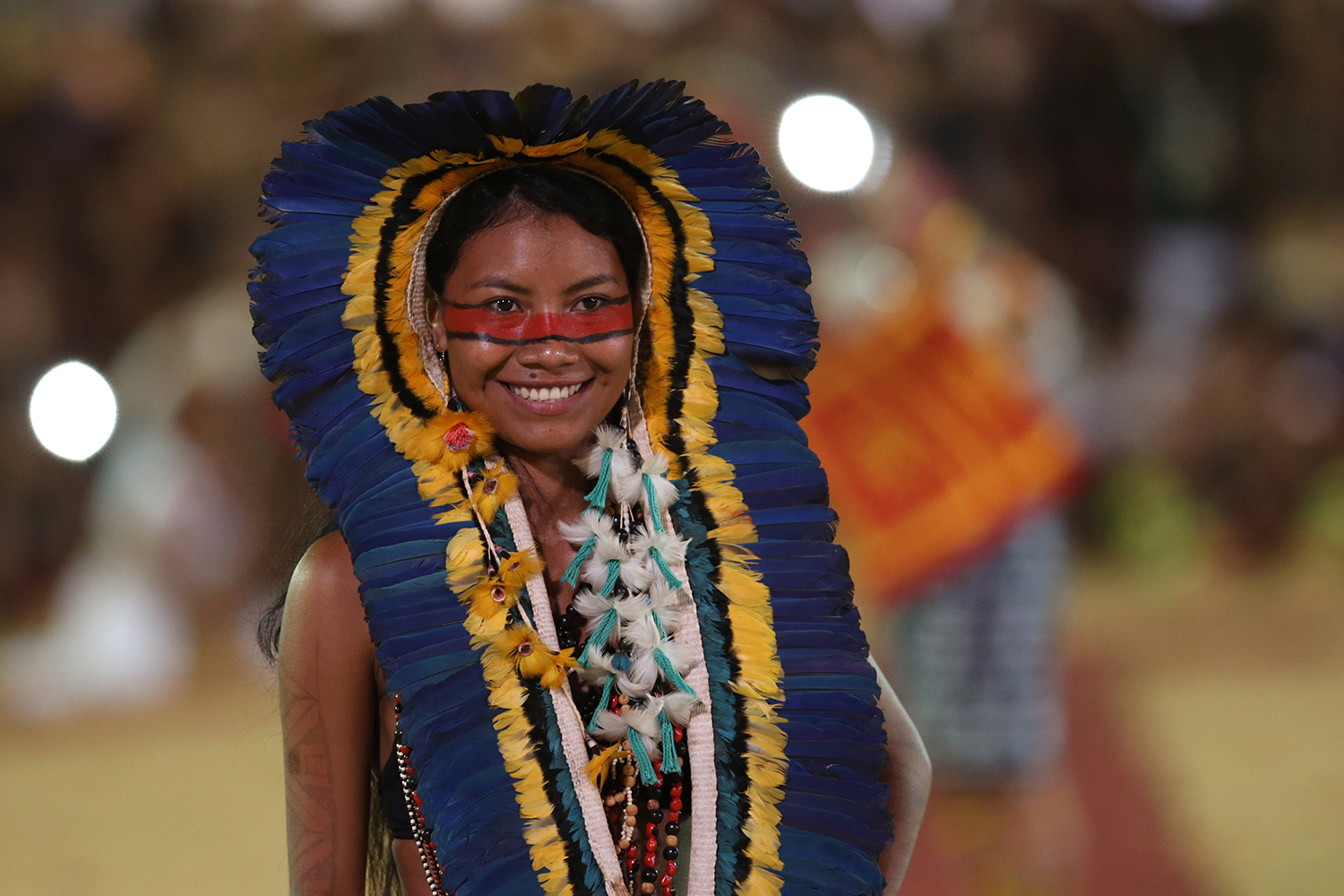 Celebran en Brasil la belleza de la mujer indígena