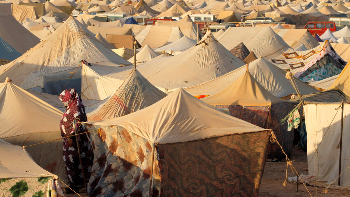 Las lluvias torrenciales destruyen 3.000 hogares en los campamentos de refugiados saharauis