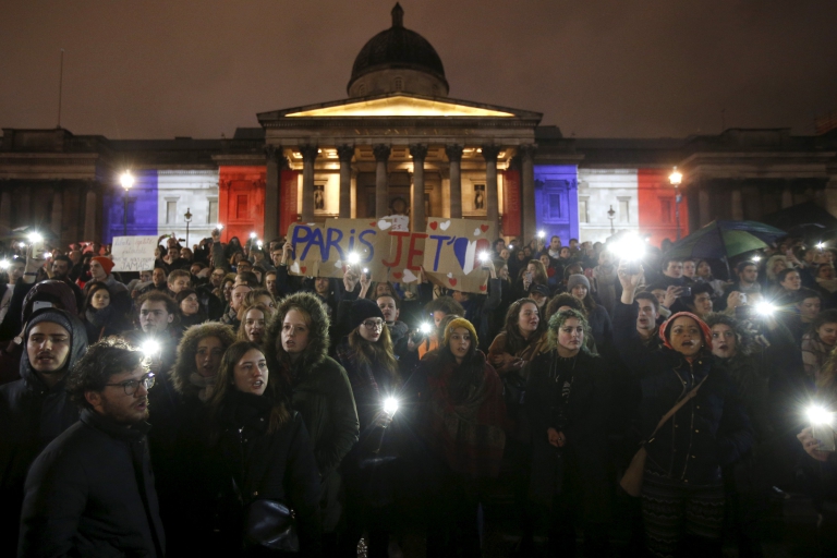 Trafalgar Square en Londres, Reino Unido (REUTERS/Peter Nicholls)