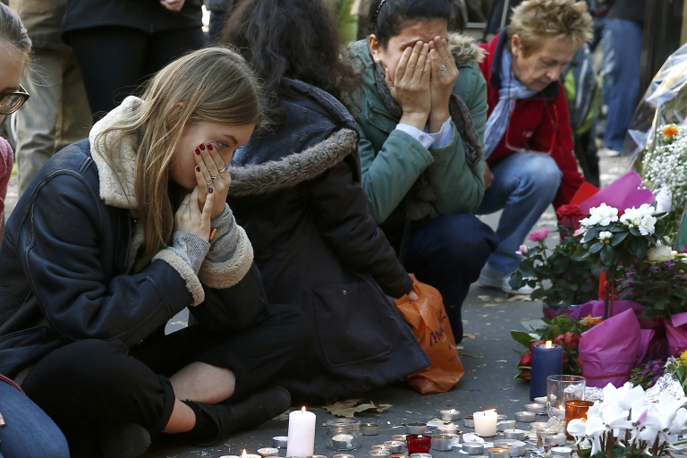 Uno de los lugares atacados en París, Francia (REUTERS/Benoit Tessier)