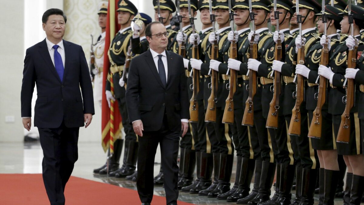 France offers to be a European partner of a developing Chinese economy