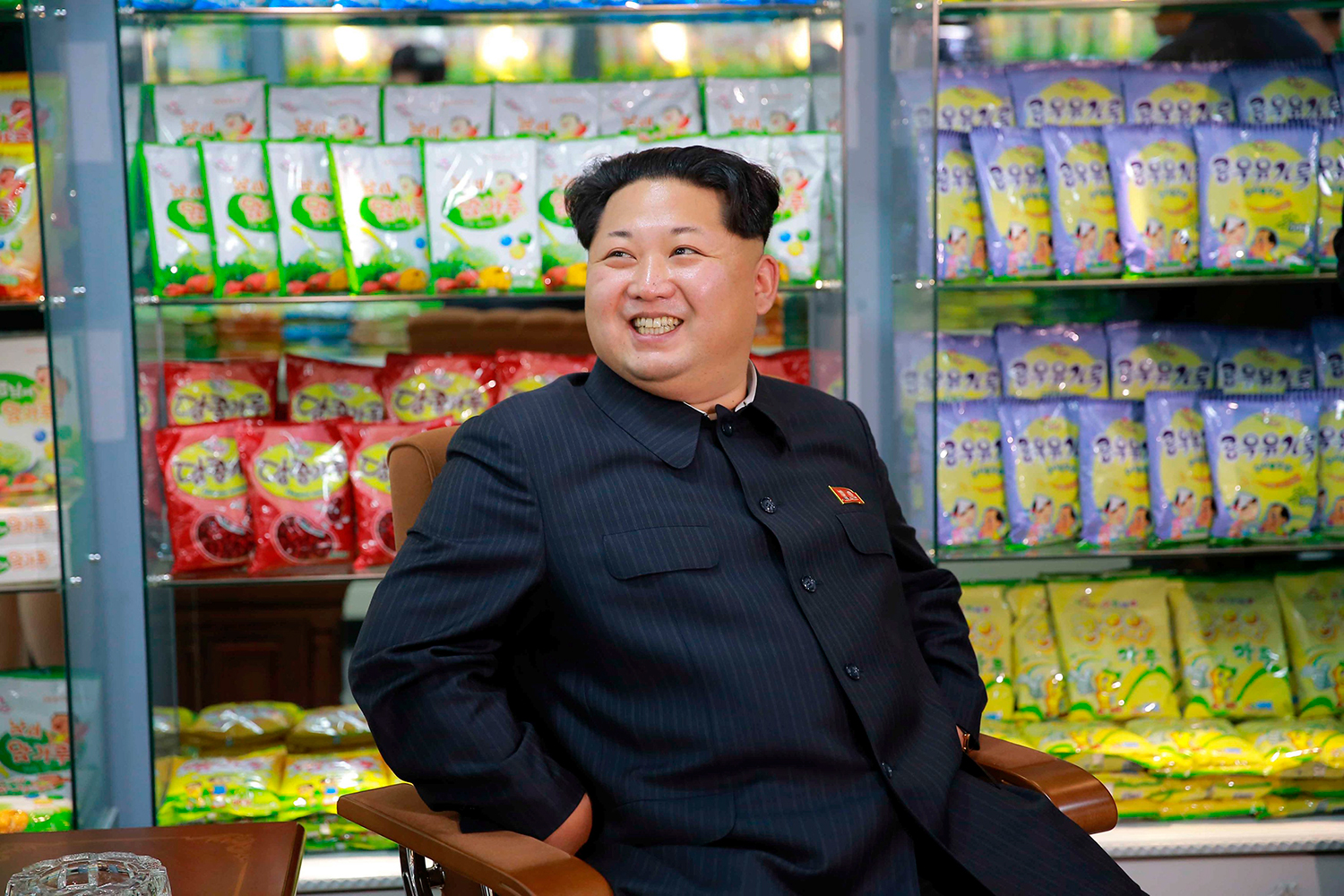 Kim Jong-Un doesn’t go anywhere without his portable bathroom