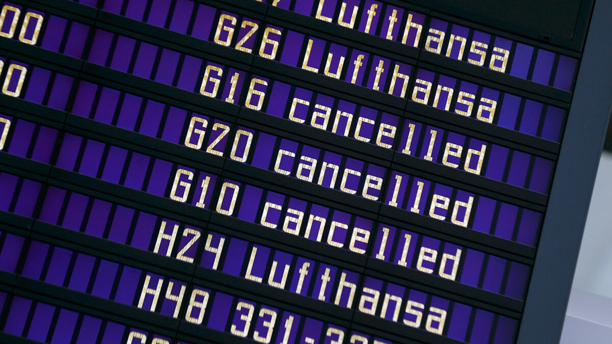 Lufthansa cancela desde hoy todos sus vuelos