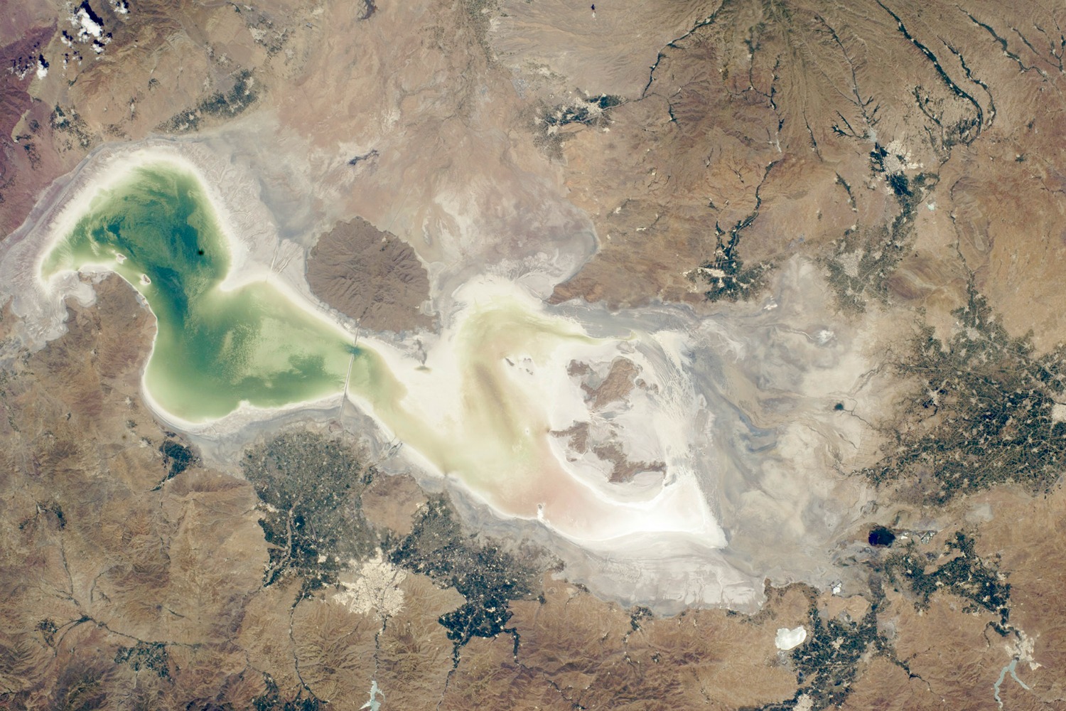 Iran’s Dead Sea is running out of water
