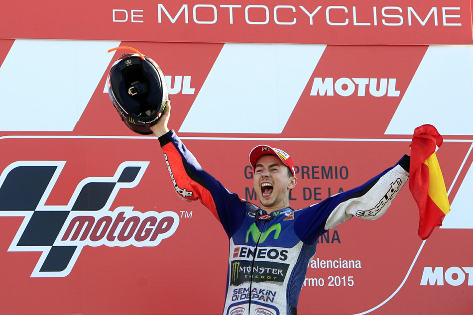 Jorge Lorenzo achieves his great feat and rises as MotoGP’s world champion