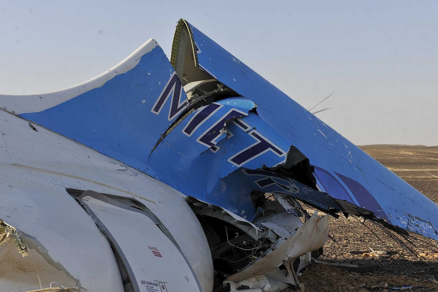 Un avión ruso se estrella en el Sinaí con 224 personas a bordo: no hay supervivientes