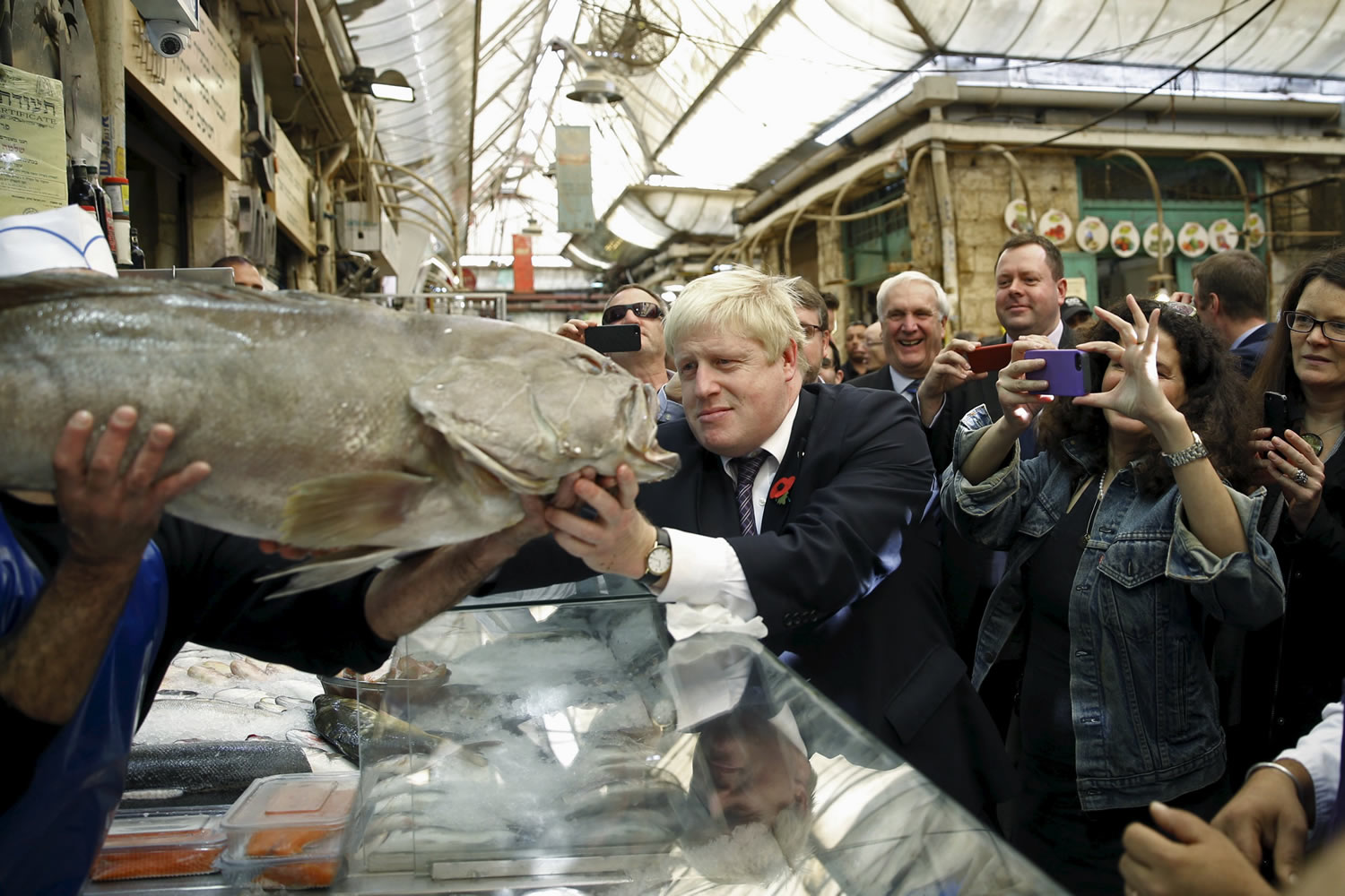 London mayor searches for the ‘big fish’ in Israel