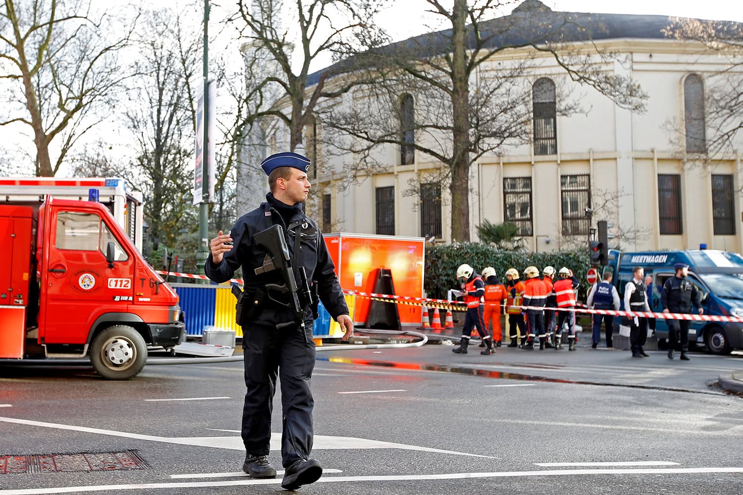 Los sobres sospechosos que obligaron a desalojar la Gran Mezquita de Bruselas eran sólo harina