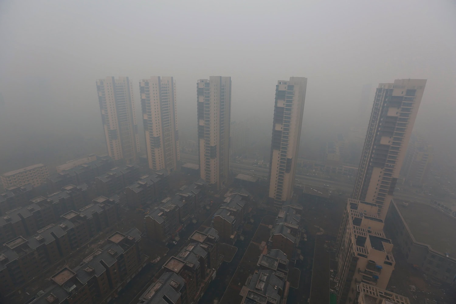 China enciende la calefacción y la contaminación se dispara