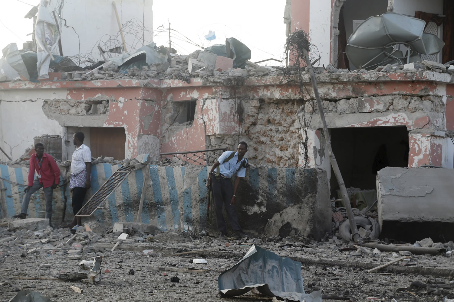 Islamistas revientan un hotel en Somalia para tumbar el gobierno respaldado por Occidente