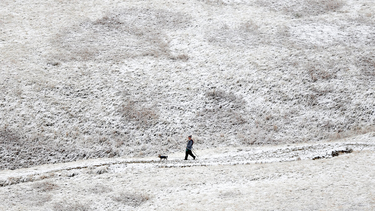 Poderosa tormenta de nieve en Colorado