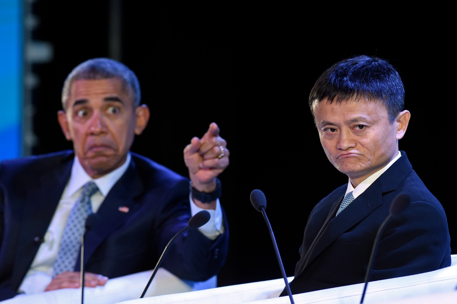 Obama entrevista al fundador de Alibaba