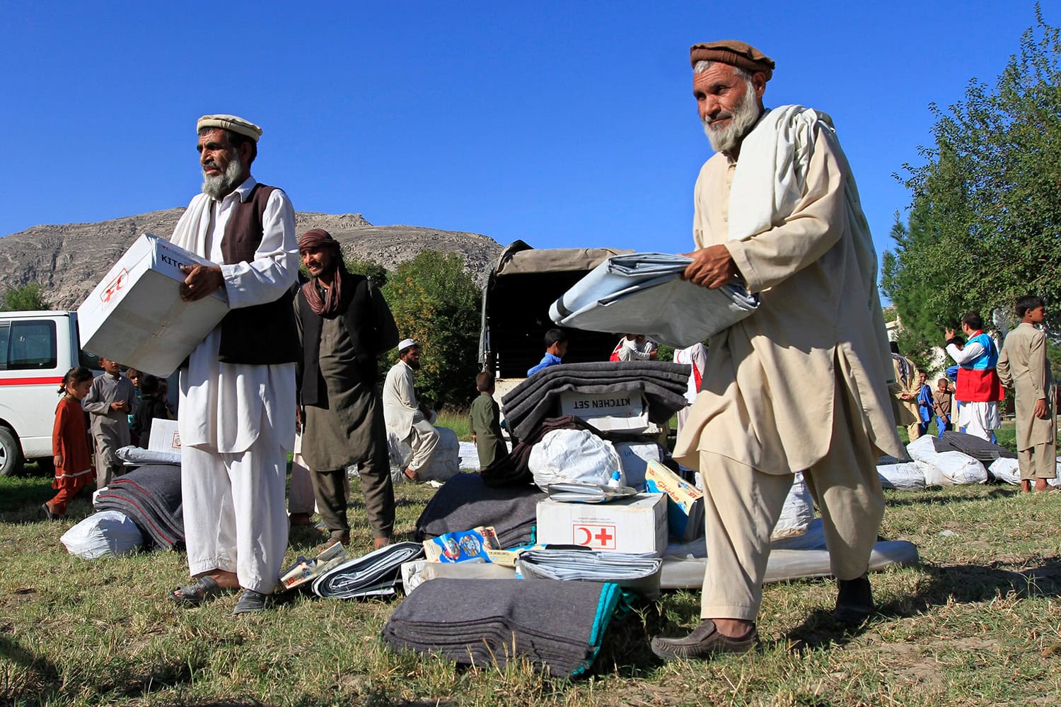 Bomb explodes an NGO vehicle in east Afghanistan