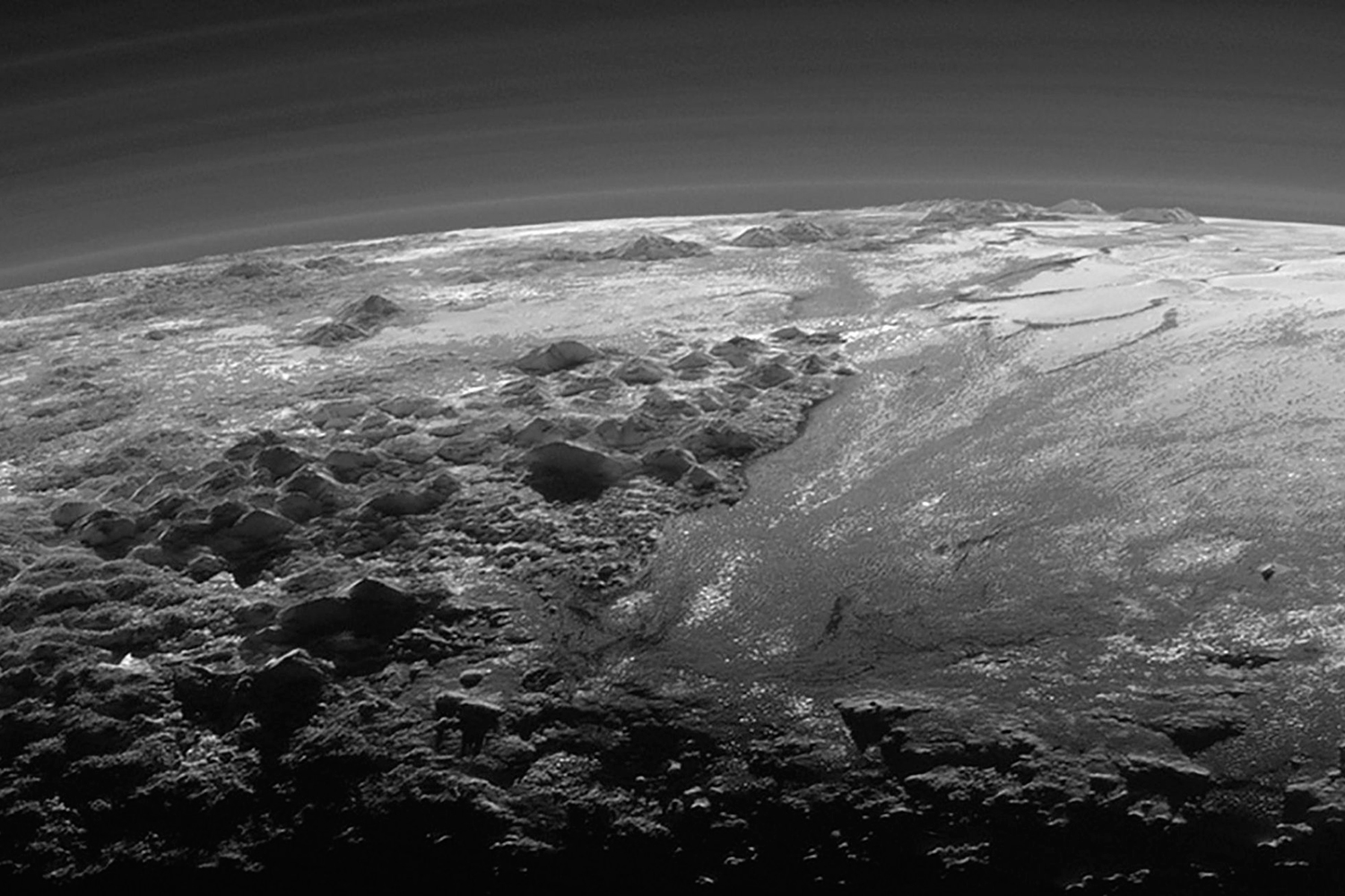 Pluto plagued with ice-spewing volcanoes