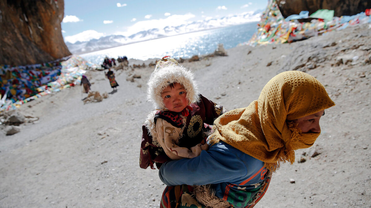 Los tibetanos comienzan su peregrinación al ‘lago del cielo’