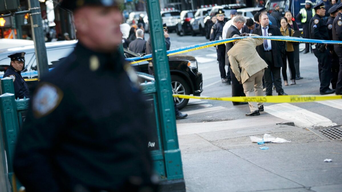 One killed and two wounded at New York shooting