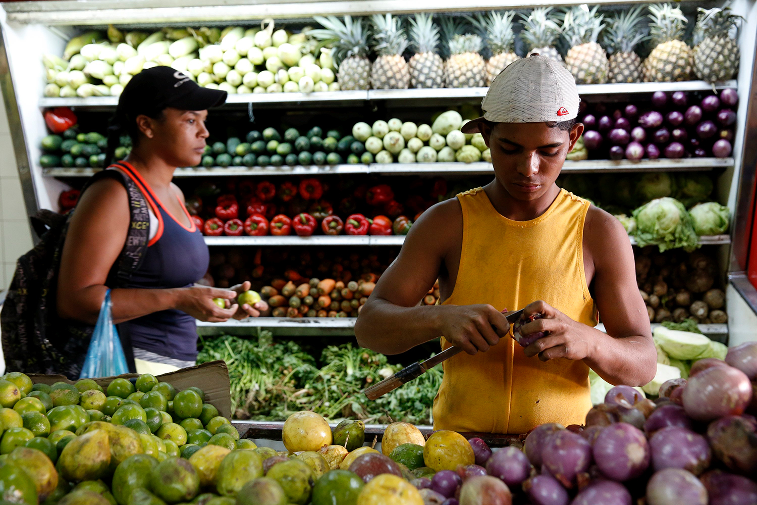 Venezuelan eating habits change due to food shortage