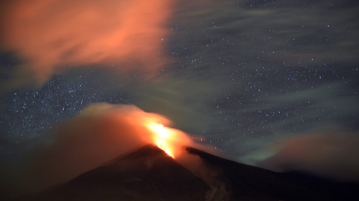 Alerta en Guatemala por la erupción del volcán Fuego