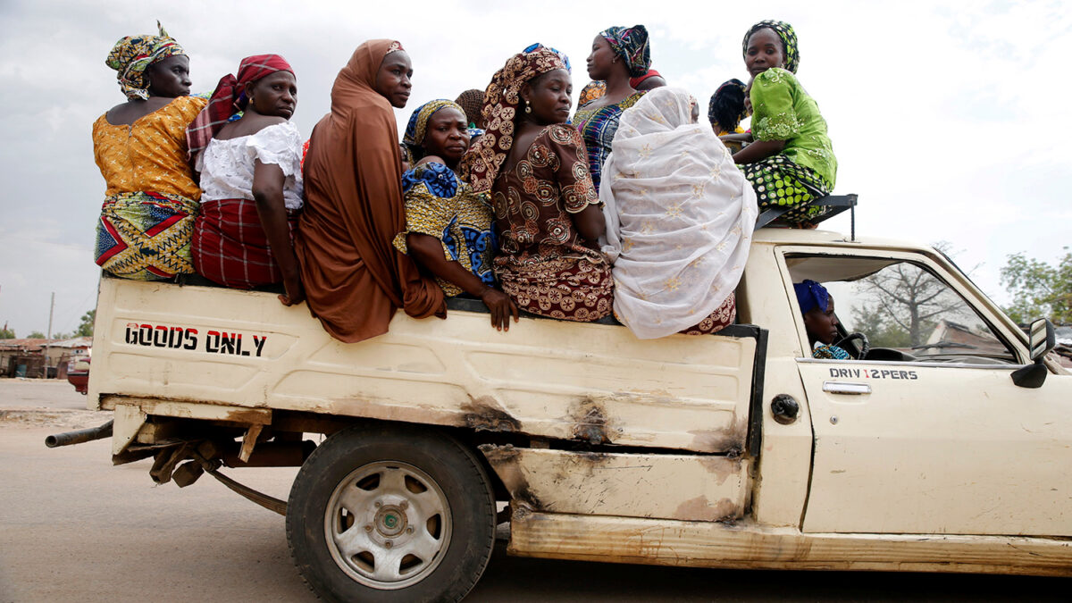 El intenso paseo de los dos chavales nigerianos