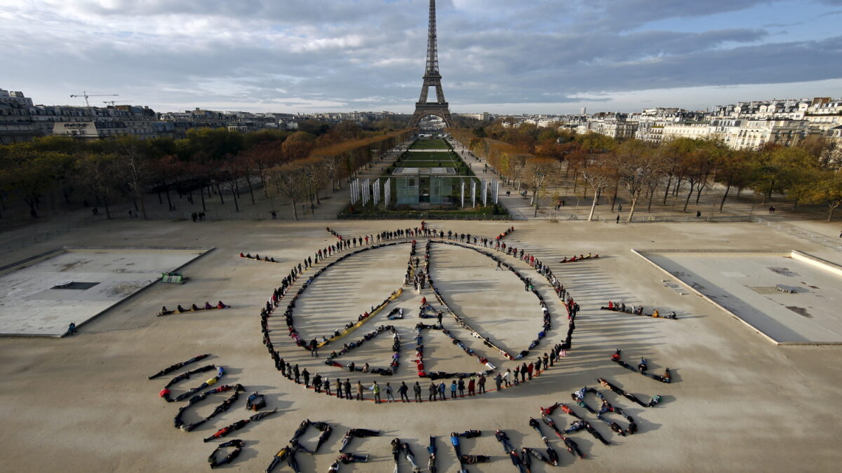 La cumbre del clima en París, sin comentarios