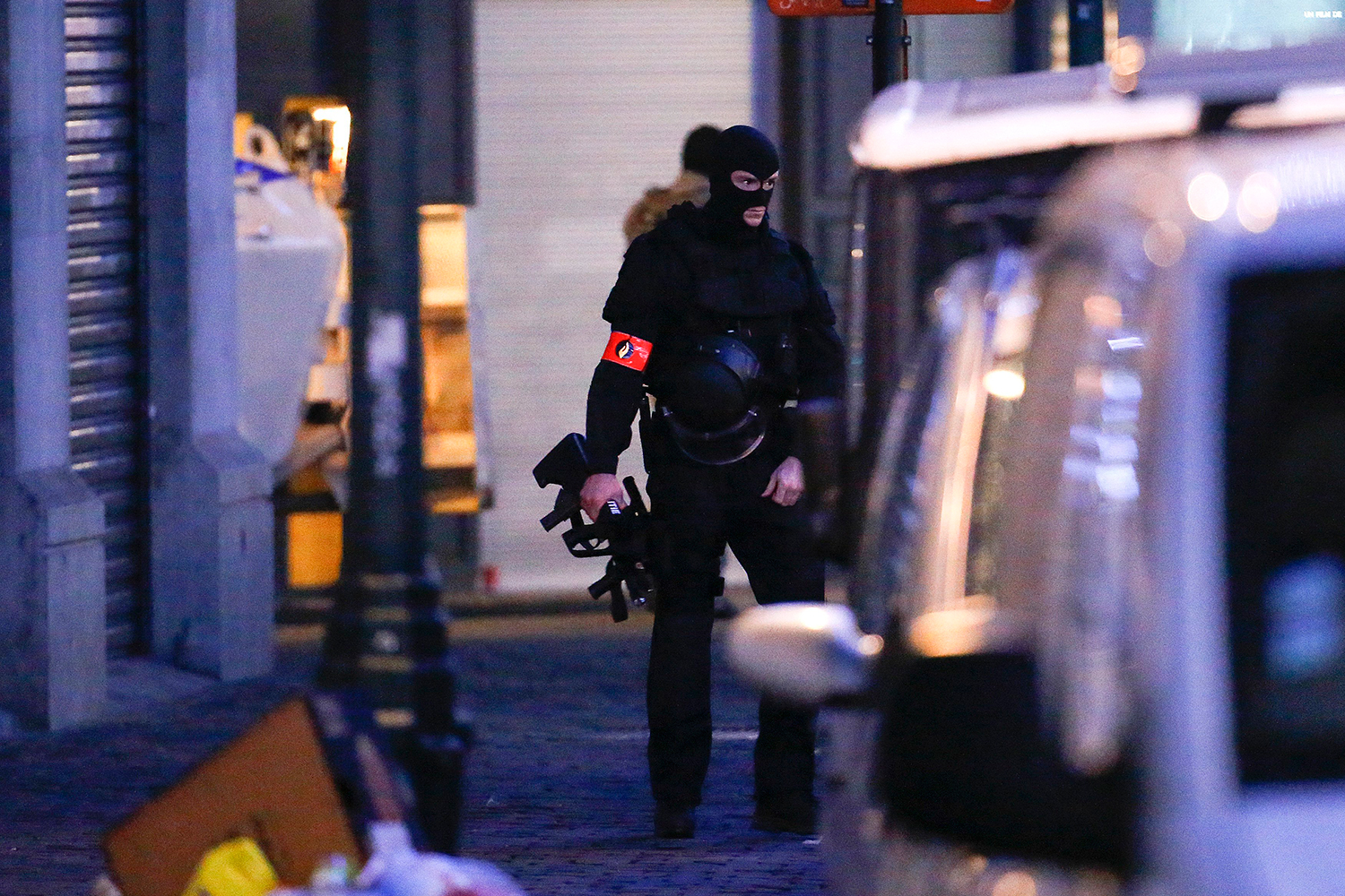 Nueva operación policial en el centro de Bruselas se salda con dos detenidos