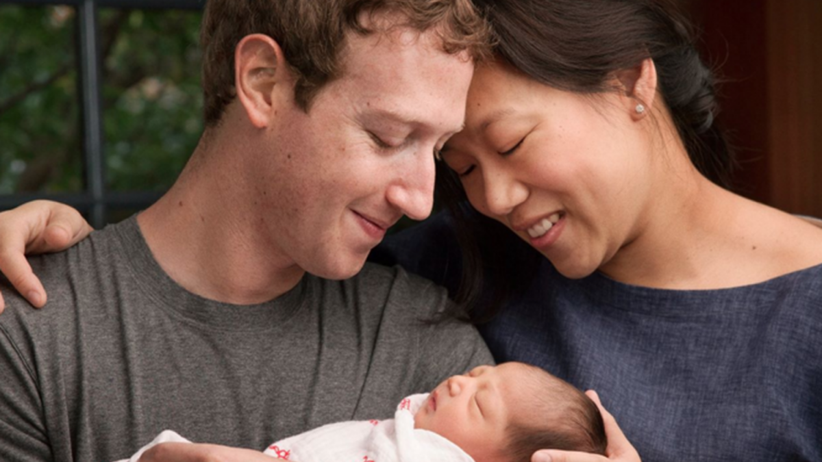 Zuckerberg anuncia que dona el 99% de sus acciones el día que presenta a su hija