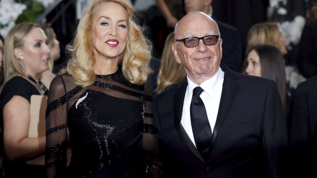 Rupert Murdoch se casa por cuarta vez a sus 84 años con la ex pareja de Mick Jagger
