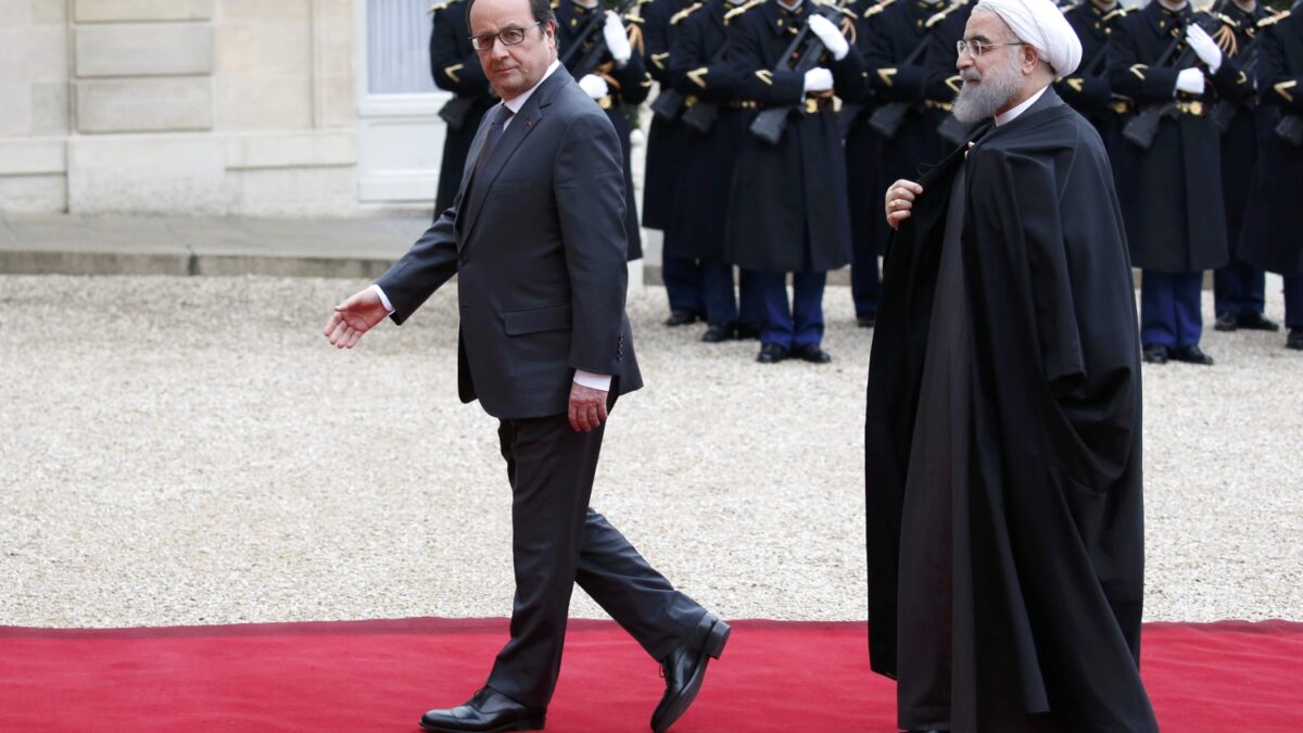 Hollande cancela el almuerzo con Rouhani, la causa: el vino