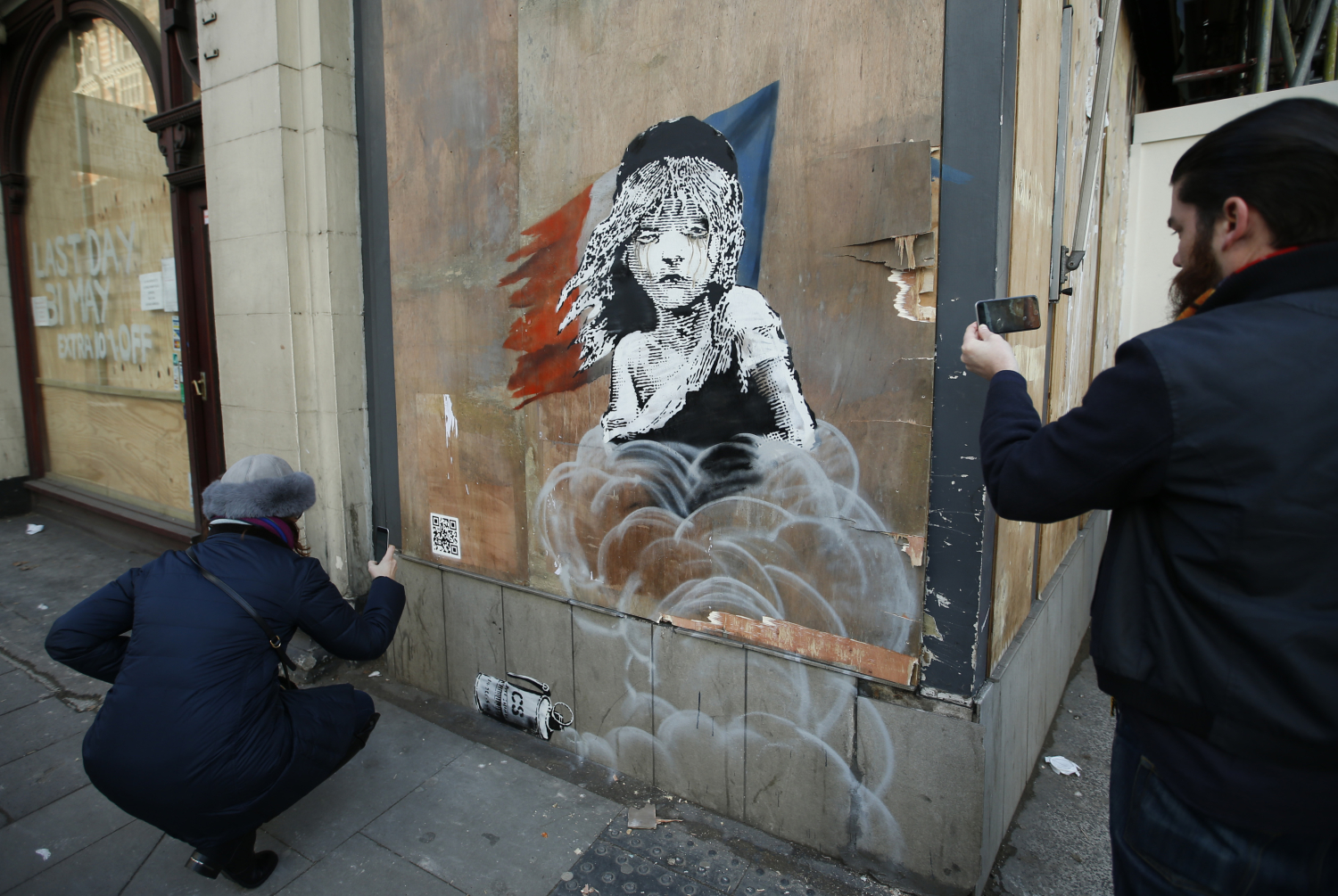 Banksy pone nerviosas a las autoridades francesas