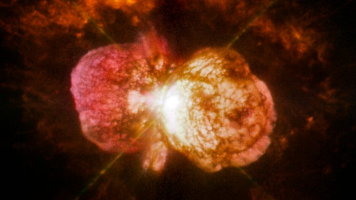 La NASA desvela nuevos secretos sobre la superestrella Eta Carinae