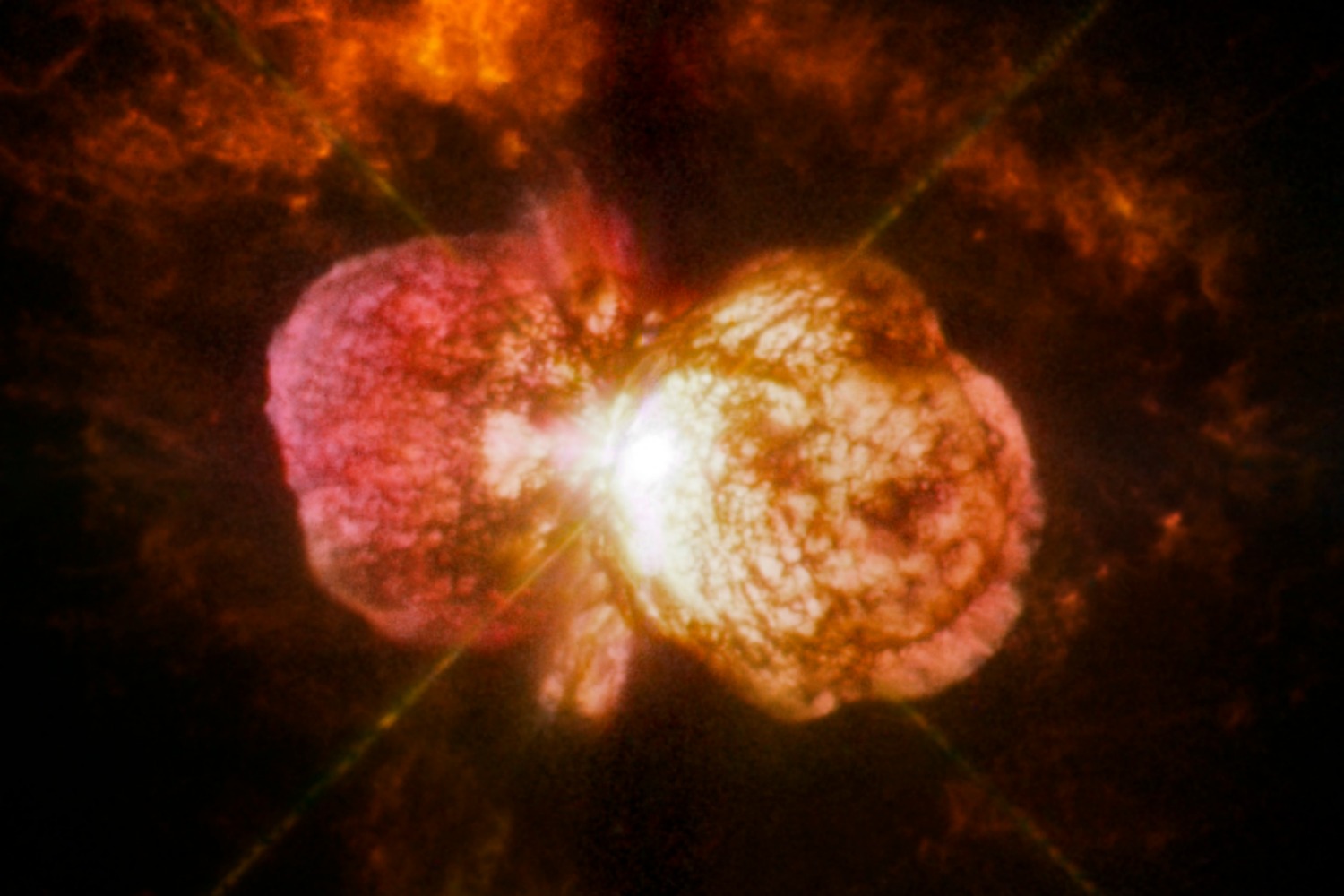La NASA desvela nuevos secretos sobre la superestrella Eta Carinae