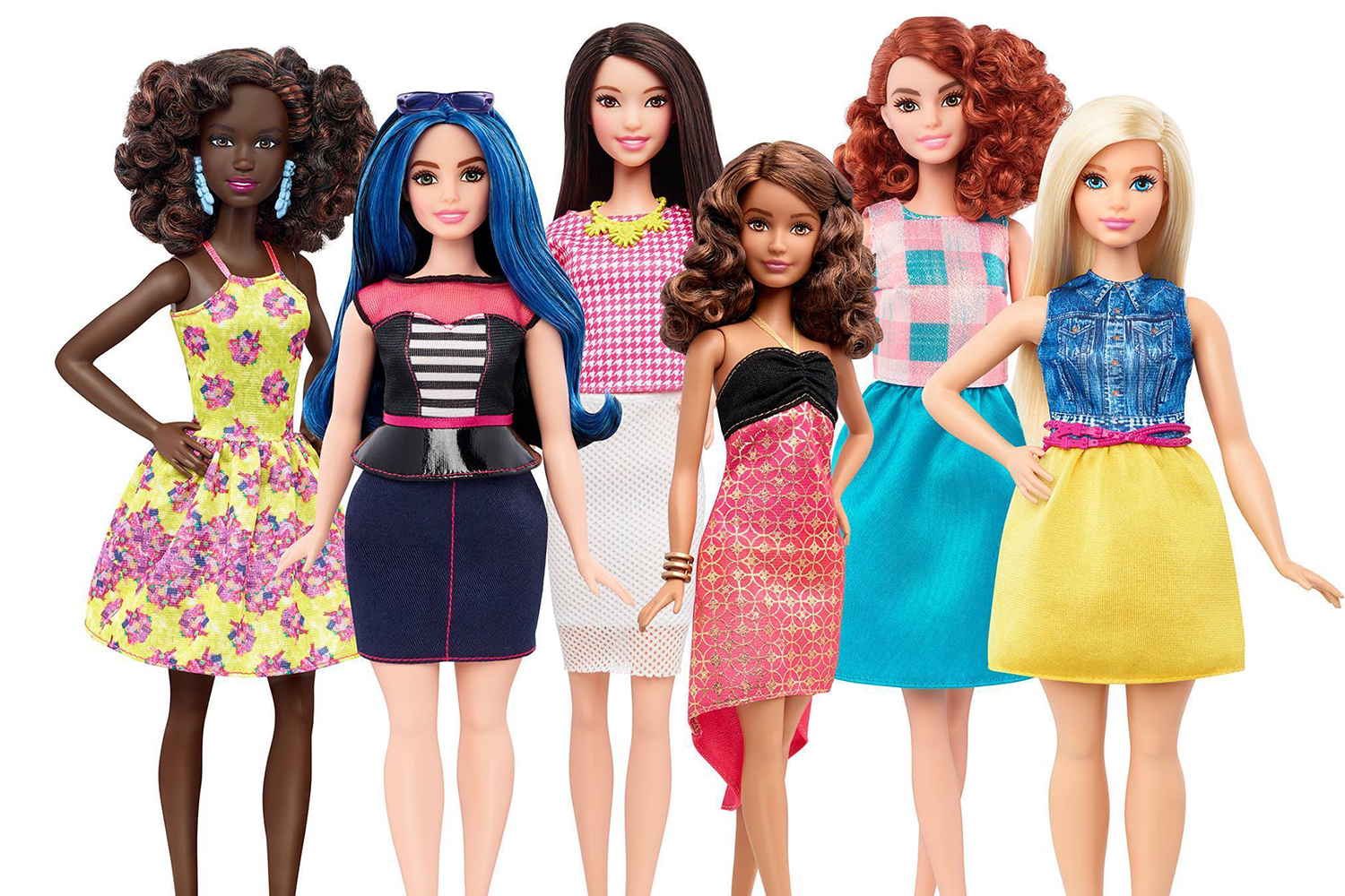 Barbie se olvida del cuerpo perfecto y estrena nuevas curvas