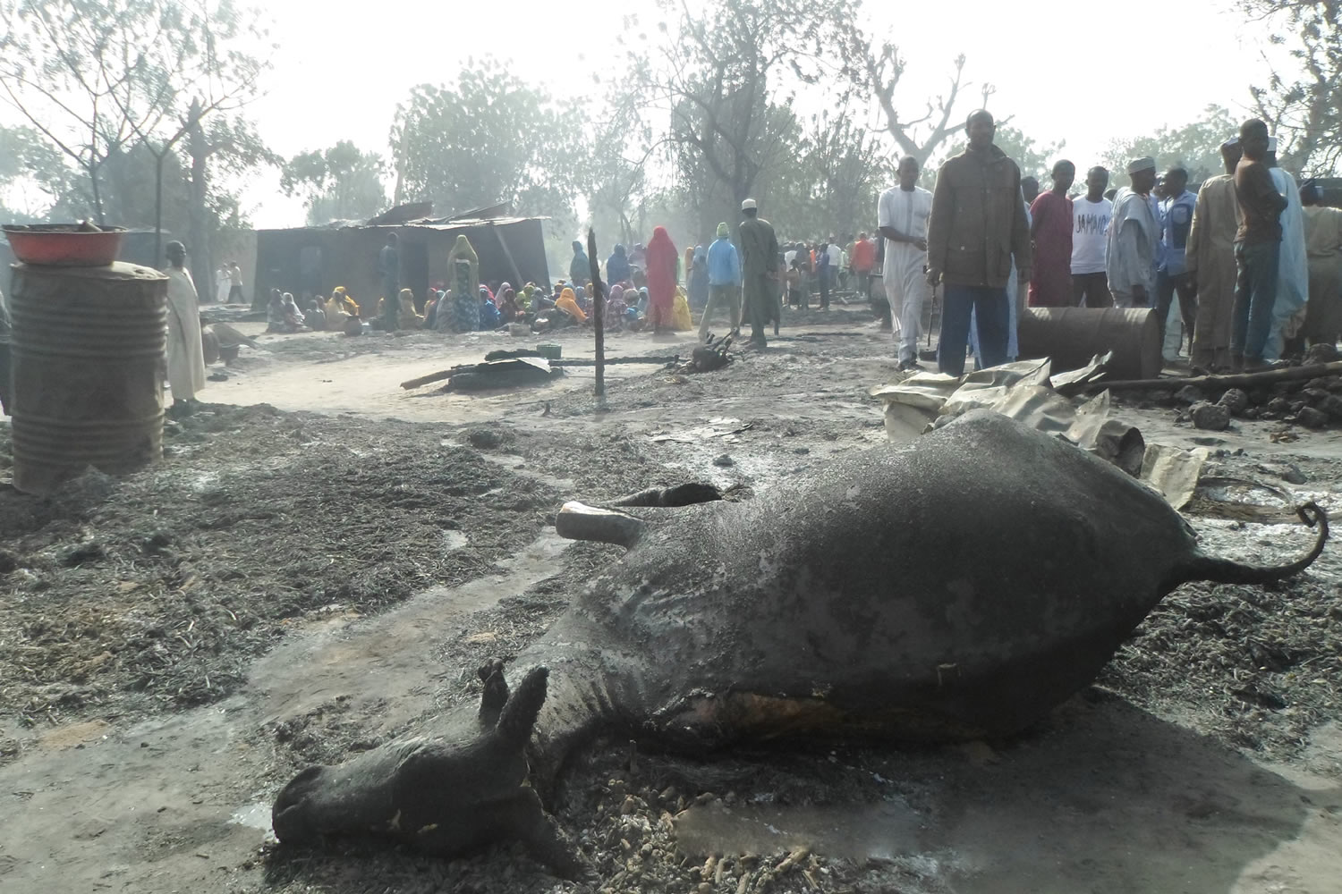 Boko Haram quema vivos a niños y familias en un salvaje asalto sin precedentes