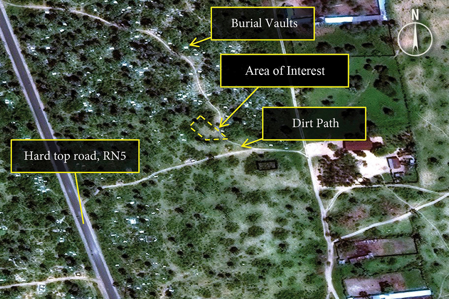 Un satélite descubre a Burundi ocultando montañas de cadáveres en fosas comunes