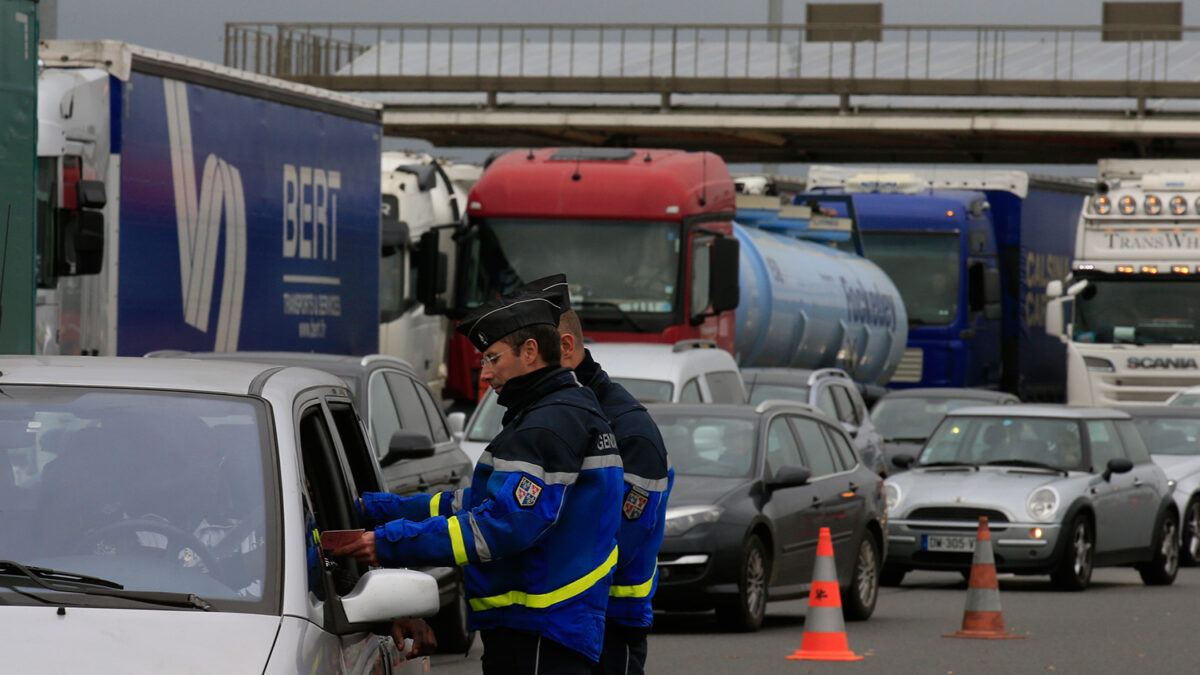 Interceptan en Francia un camión español con una tonelada de hachís