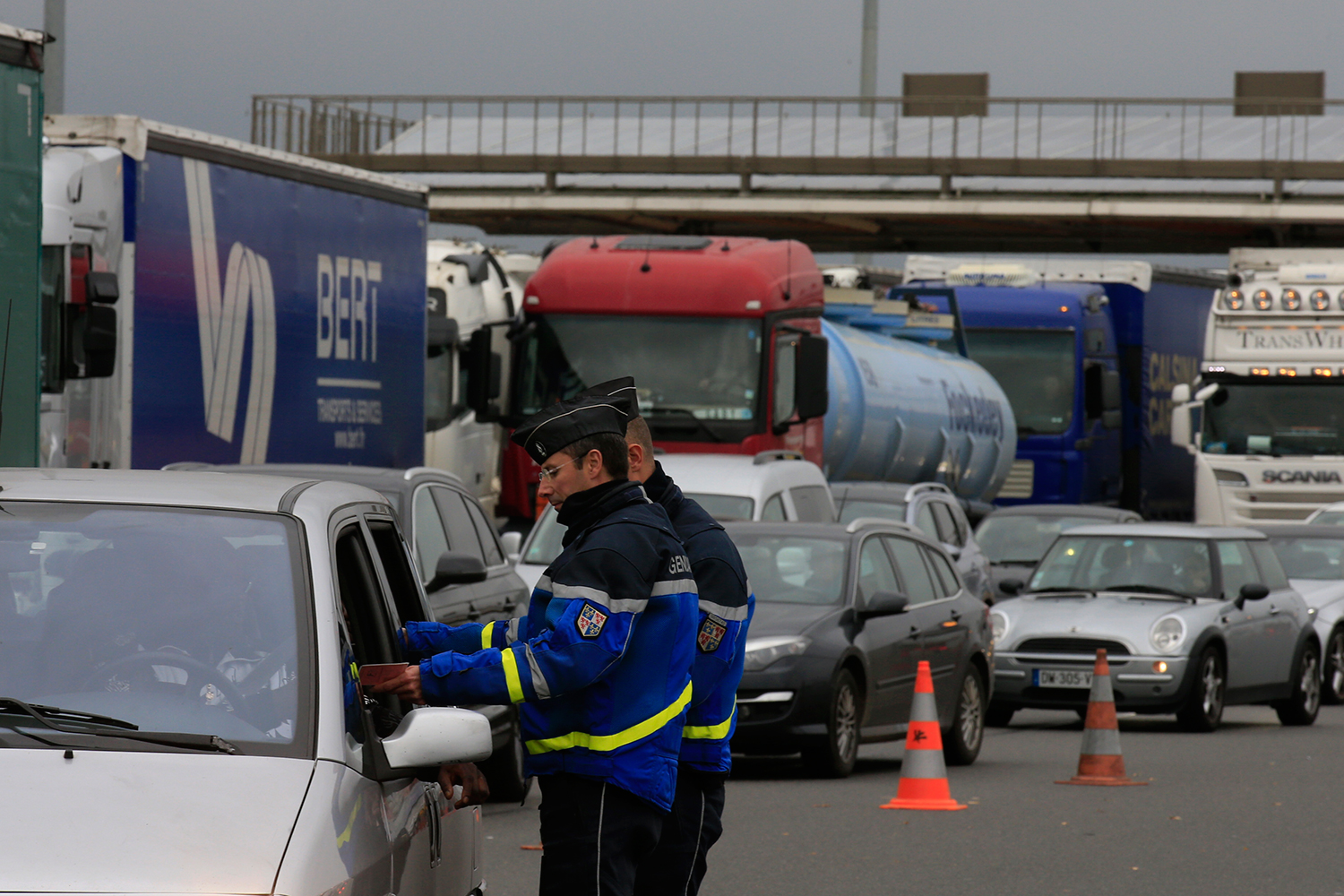 Interceptan en Francia un camión español con una tonelada de hachís