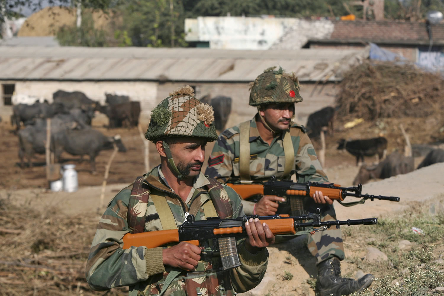 Un conductor degollado el viernes “anticipó” el asalto yihadista de 36 horas contra una base militar india