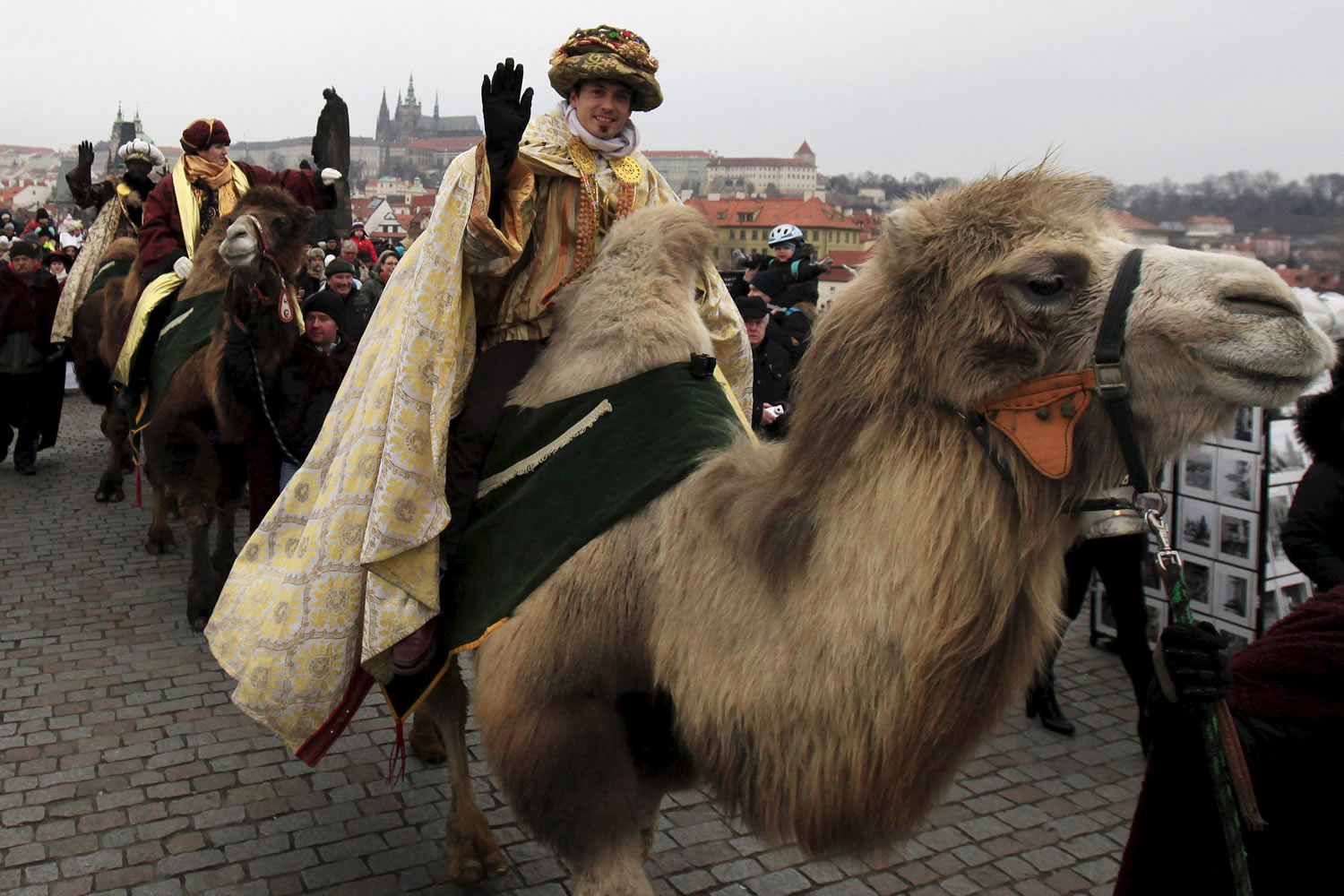 La cabalgata 'española' de los Reyes Magos de Praga