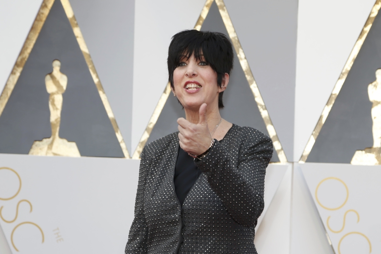 Diane Warren, nominated for Best Original Song for "Til It Happens to You," arrives at the 88th Academy Awards in Hollywood, California February 28, 2016.  REUTERS/Lucy Nicholson
