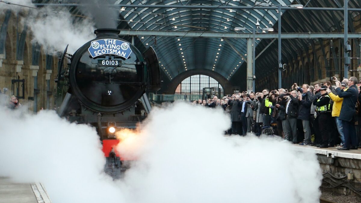 El Flying Scotsman vuelve a los raíles