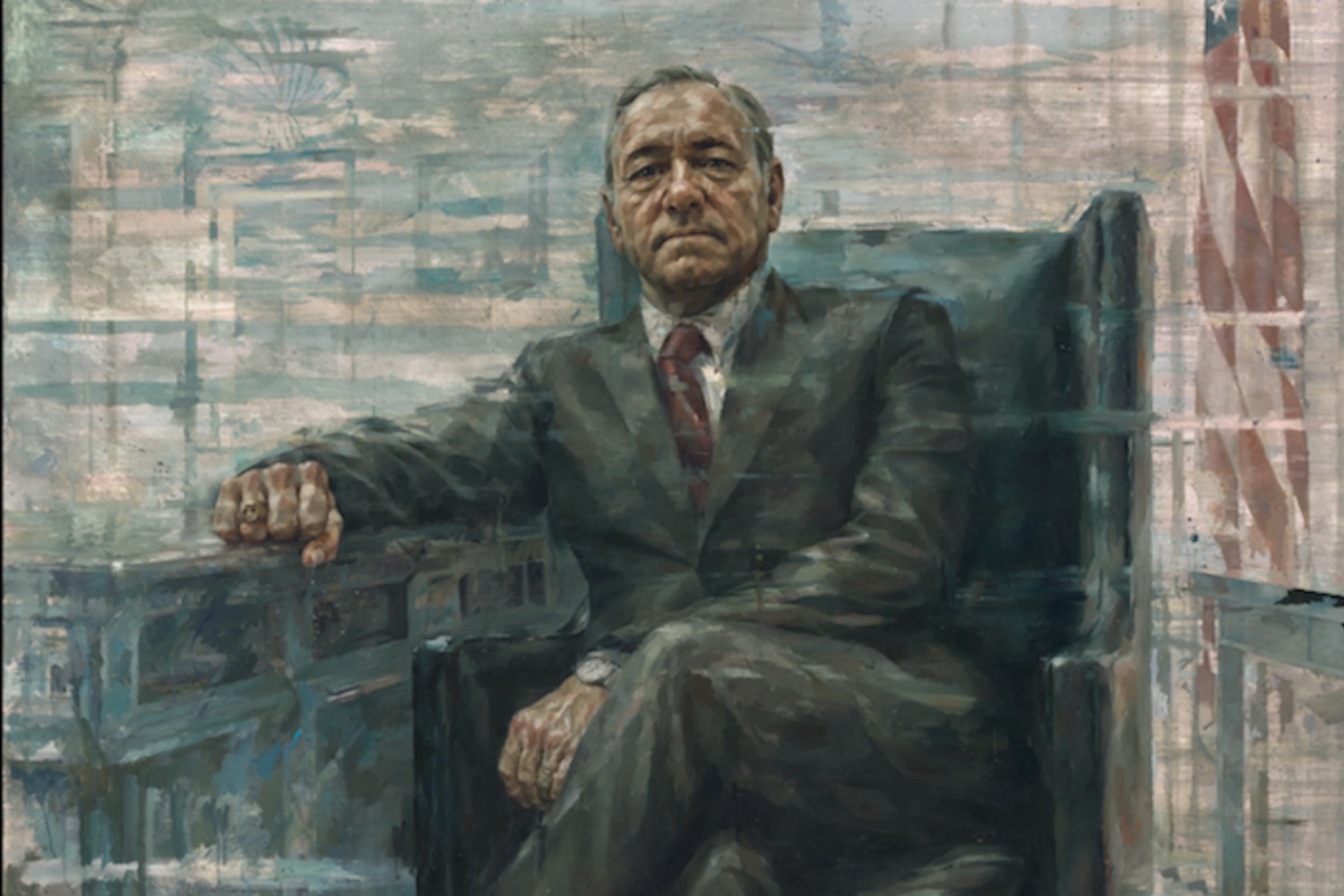 Frank Underwood, retratado como un presidente más en la Galería Nacional de Retratos de Washington