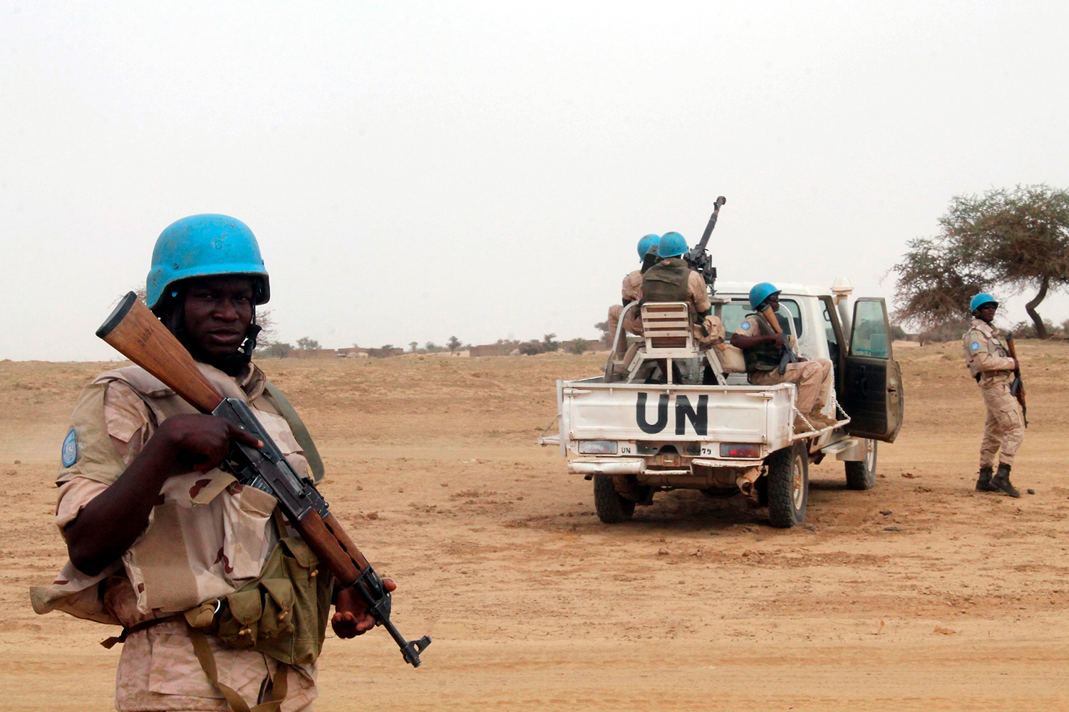 Cadena de ataques terroristas contra la ONU en Mali