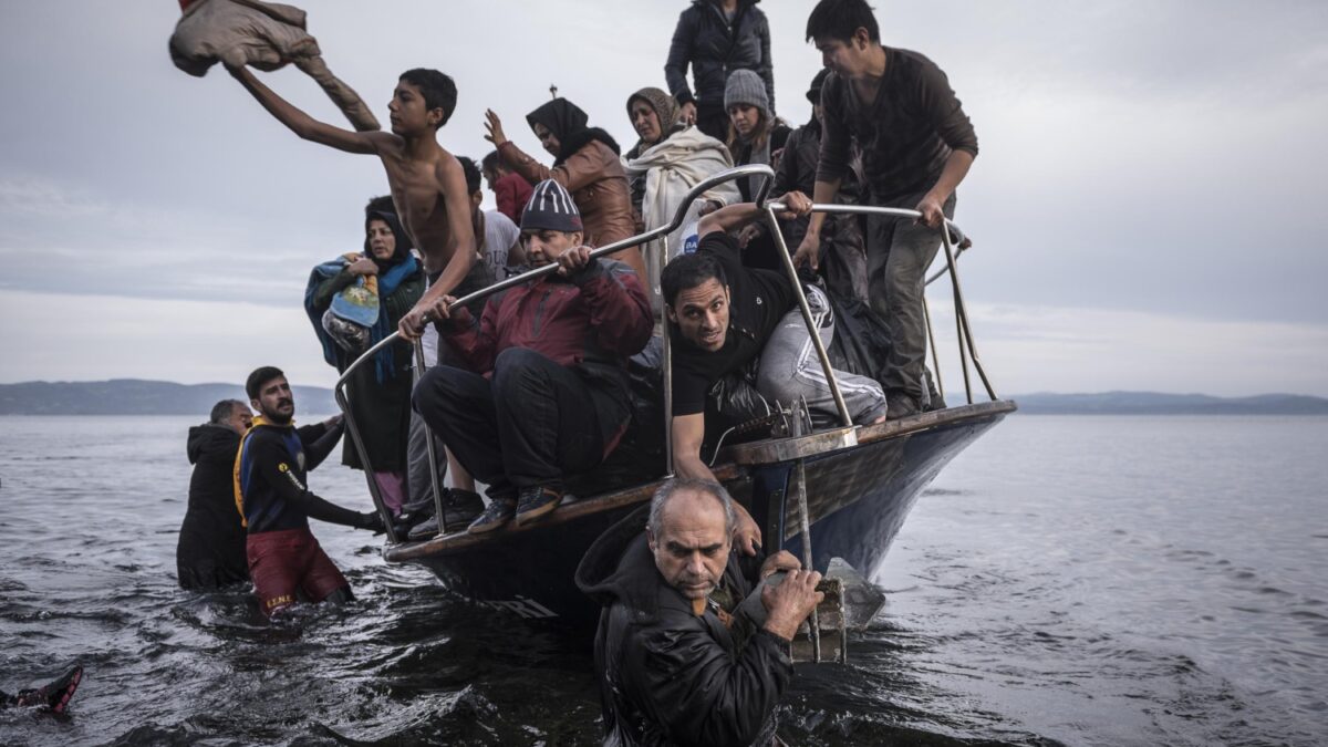 El drama de los refugiados, primer premio en la serie Noticias de Actualidad del World Press Photo