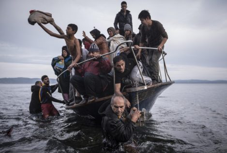 El drama de los refugiados, primer premio en la serie Noticias de Actualidad del World Press Photo