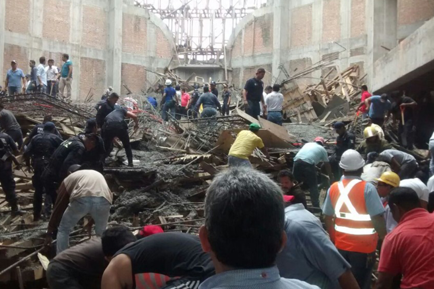 El derrumbe de unas obras en una catedral de Oaxaca deja tres muertos