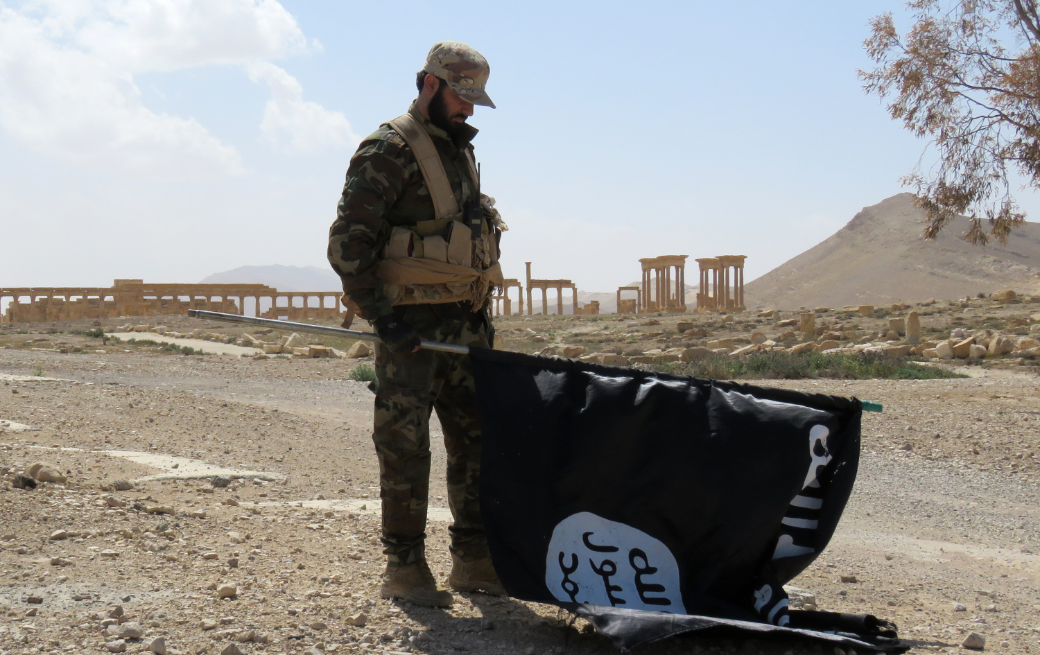 El daño visible que ha dejado el ISIS en Palmira
