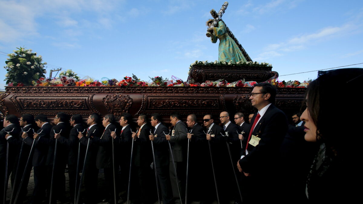 Devoción en Guatemala por Jesus Nazareno de La Merced