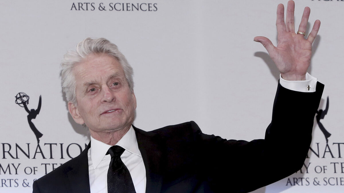 Michael Douglas se declara «100% libre de cáncer»