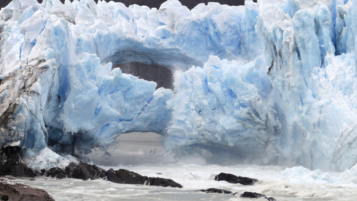 Espectacular ruptura del glaciar argentino Perito Moreno